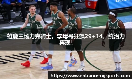 雄鹿主场力克骑士，字母哥狂飙29+14，统治力再现！